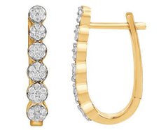 Women's Earrings Amelia in 14K Yellow Gold and 0.48CTW Diamonds