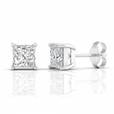 Women's Earrings Regina in 14K White Gold and 2.00CTW IGI Certified Lab Diamonds