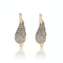 Women's Earrings Maggie in 10K Yellow Gold and 0.21CTW Diamonds