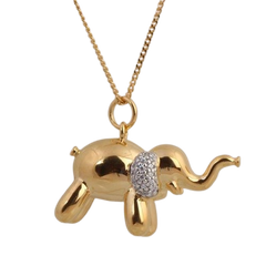 Women's Pendant Sadie in 10K Yellow Gold with 0.10CTW Diamonds