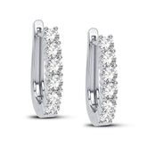 Women's Earrings Calliope in 14K White Gold and 1.00CTW Diamonds