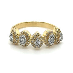Women's Ring Emory in 10K Yellow Gold with 0.34CTW Diamonds