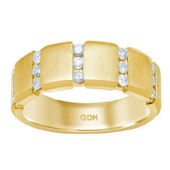 Men's Ring Michael in 14K Yellow Gold and 0.48CTW Diamonds