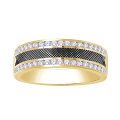Men's Ring Wyatt in 14K Gold and 0.55 CTW Diamonds