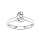 Women's Ring Giselle in 14K White Gold and 1.00CTW IGI Certified Lab Grown Diamond