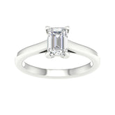 Women's Ring Paige in 14K White Gold and 1.00CTW IGI Certified Lab Grown Diamond