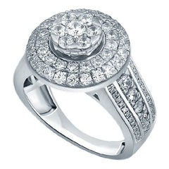 Women's Wedding Ring Hazel in 14K White Gold and 1.46-1.47CTW Diamonds