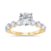 Women's Ring Luna in 14K White Gold and 2.53 CTW Lab Grown Diamonds