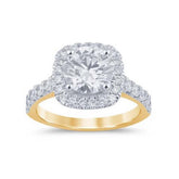 Women's Ring Millie in 14K Yellow Gold and 3.12CTW Lab Grown Certified Diamonds