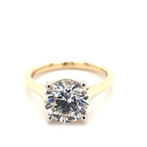 Women's Ring Eleanor in 14K Yellow Gold and 3.02 CTW CERTIFIED Lab Grown Diamond