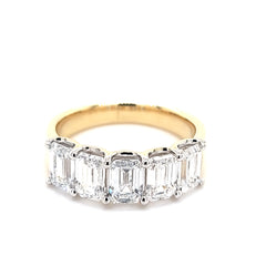 Women's Ring Layla in 14K Yellow Gold and 3.25CTW Lab Grown Certified Diamonds