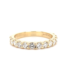 Women's Ring Caroline in 14K Yellow Gold and 0.97CTW Lab Grown GSI Certified Diamonds