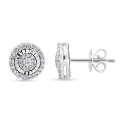 Women's Earrings Lily in 10K White Gold and 0.30CTW Diamonds