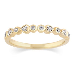 Women's Ring Selah in 10K Yellow Gold and 0.09CTW Diamonds