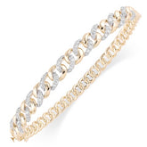 Women's Bracelet Isabella in 10K Yellow Gold and 0.85CTW Diamonds