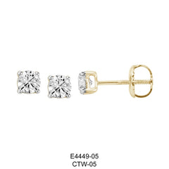 Women's Earrings Cora in 14KT Yellow Gold and 0.79CTW Diamonds