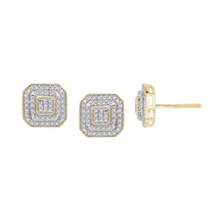 Women's Earrings Nora in 10K Yellow Gold and 0.24CTW Diamonds