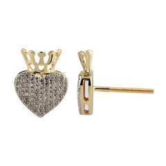 Women's Earrings Angelina in 10K Yellow Gold and 0.20CTW Diamonds