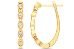 Women's Earrings Evelynn in 10K Yellow Gold and 0.55CTW Diamonds