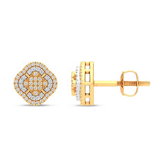 Women's Earrings Reese in 10K Yellow Gold and 0.13CTW Diamonds