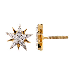Women's Earrings Ariella in 10K Yellow Gold and 0.15CTW Diamonds