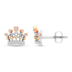 Women's Earrings Sutton in 10K White Gold and 0.06CTW Diamonds