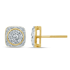 Women's Earrings Camila in 10KT Yellow Gold and 0.32 CTW Diamonds