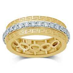 Men's Ring Nolan in 10K Yellow Gold and 1.67CTW Diamonds