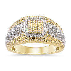 Men's Ring Jackson in 10K Yellow Gold 0.70CTW