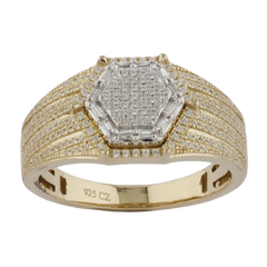 Men's Ring Colton in 10K Yellow Gold and 0.52CTW Diamonds