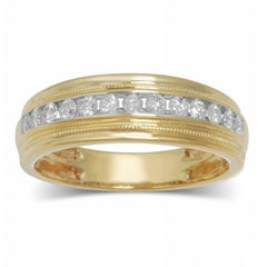 Men's Ring Theo with 14K Yellow Gold and 0.51CTW Diamonds