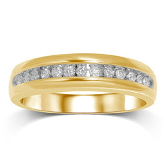 Men's Ring Jack in 10K Yellow Gold and 0.23CTW Diamonds