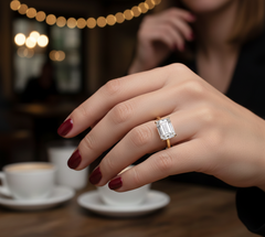 Women's Ring Blake in 14K Yellow Gold and 2.03CTW Lab Grown GSI Certified Diamond