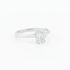 Women's Ring Aurelia in 14K White Gold and 1.04 CTW CERTIFIED Lab Grown Diamond