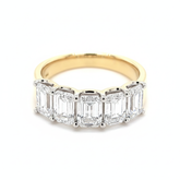 Women's Ring Layla in 14K Yellow Gold and 3.25CTW Lab Grown Certified Diamonds