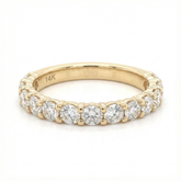 Women's Ring Caroline in 14K Yellow Gold and 0.97CTW Lab Grown GSI Certified Diamonds