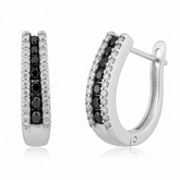 Women's Earrings Nina in 10K White Gold with 0.56CTW Diamonds