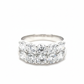 Women's Ring Jade in 14K White Gold and 2.47CTW Lab Grown Certified Diamonds