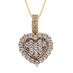 Women's Pendant Freya in 10K Yellow Gold and 0.19CTW Diamonds