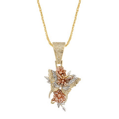 Women's Pendant Remi in 10K Yellow Gold and 0.46CTW Diamonds