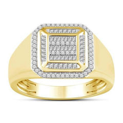 Men's Ring Mason in 10K Yellow Gold and 0.50CTW Diamonds