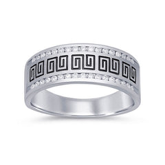 Men's Ring Rowan in 14K White Gold and 0.35CTW Diamonds