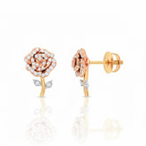 Women's Earrings Annie in 10K Yellow Gold and 0.09CTW Diamonds