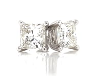 Women's Earrings Sabrina in 14K White Gold and 1.00CTW IGI Certified Lab Diamonds