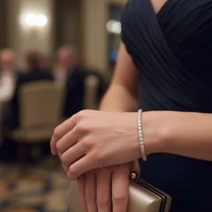 Women's Bracelet Anastasia in 10K White Gold and 0.50CTW Diamonds