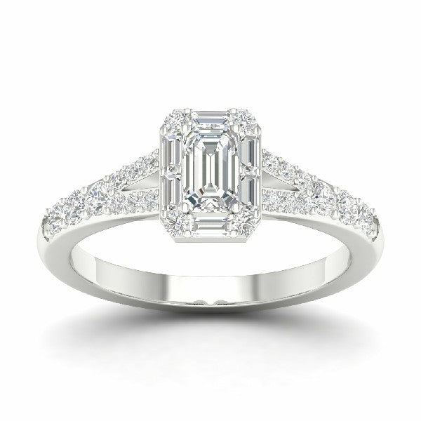 Women's Ring Rachel in 14K White Gold and 0.66CTW Diamonds