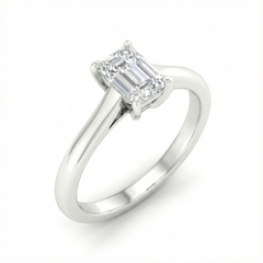 Women's Ring Paige in 14K White Gold and 1.00CTW IGI Certified Lab Grown Diamond