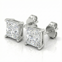 Women's Earrings Regina in 14K White Gold and 2.00CTW IGI Certified Lab Diamonds