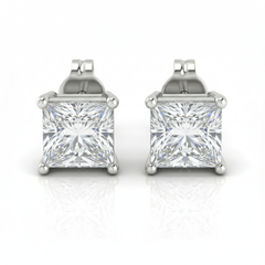 Women's Earrings Regina in 14K White Gold and 2.00CTW IGI Certified Lab Diamonds