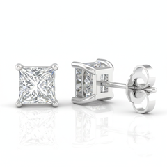 Women's Earrings Sabrina in 14K White Gold and 1.00CTW IGI Certified Lab Diamonds